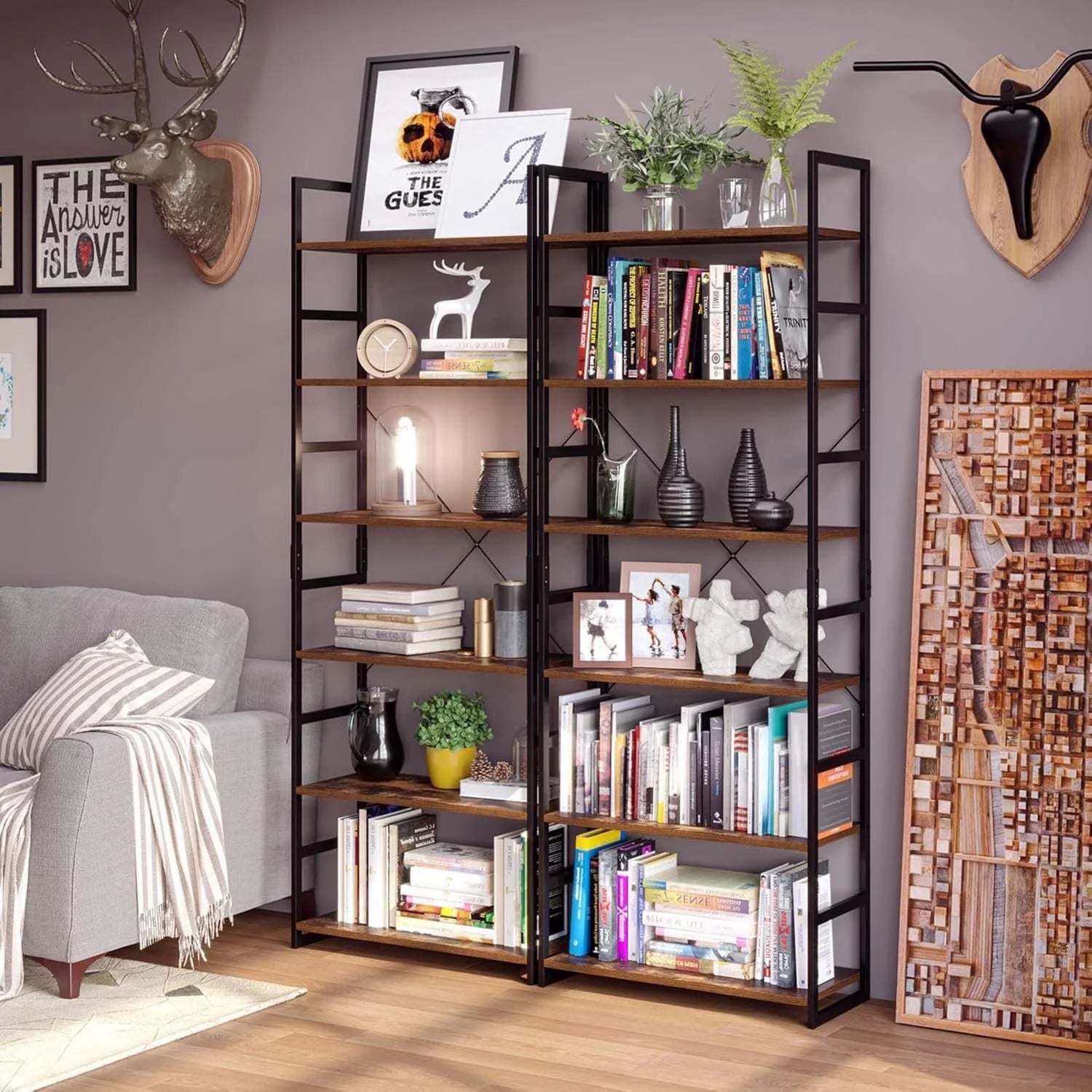 Heavy Duty Free standing Industrial Garage Shelving