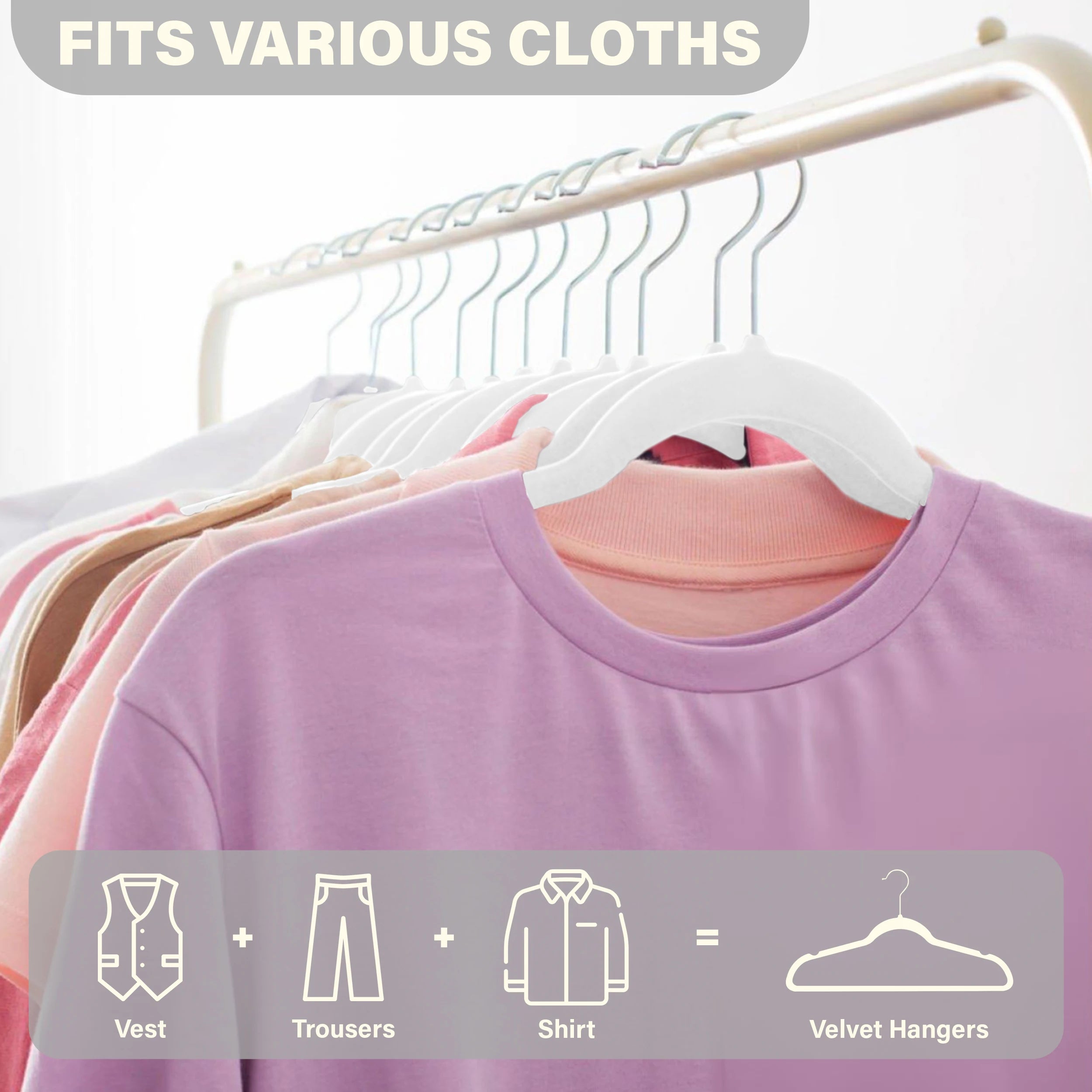 Velvet Hangers Non-Slip Heavy Duty