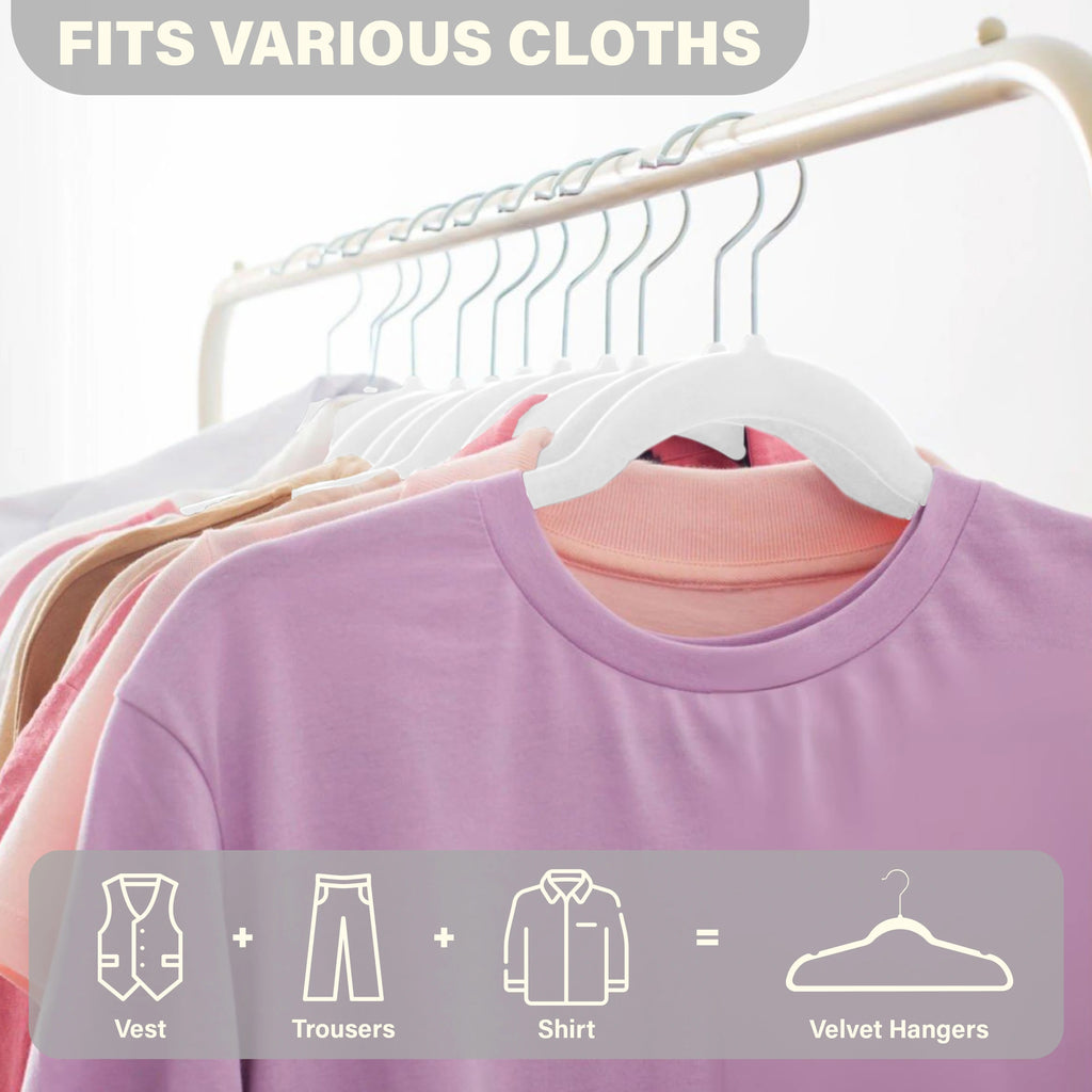 Velvet Hangers Non-Slip Heavy Duty