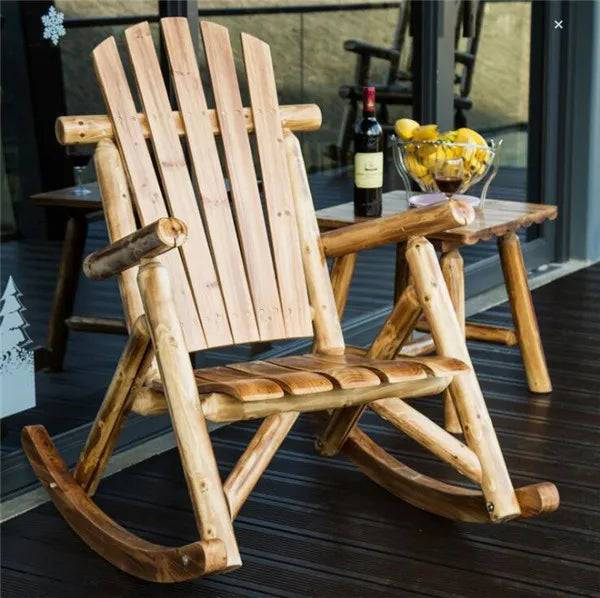 Outdoor Furniture Wooden Rocking Chair