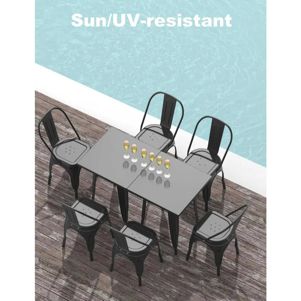 Metal Dining Chair Farmhouse Style