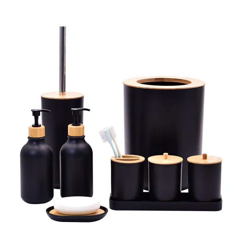 Bathroom Set 9 Piece Soap