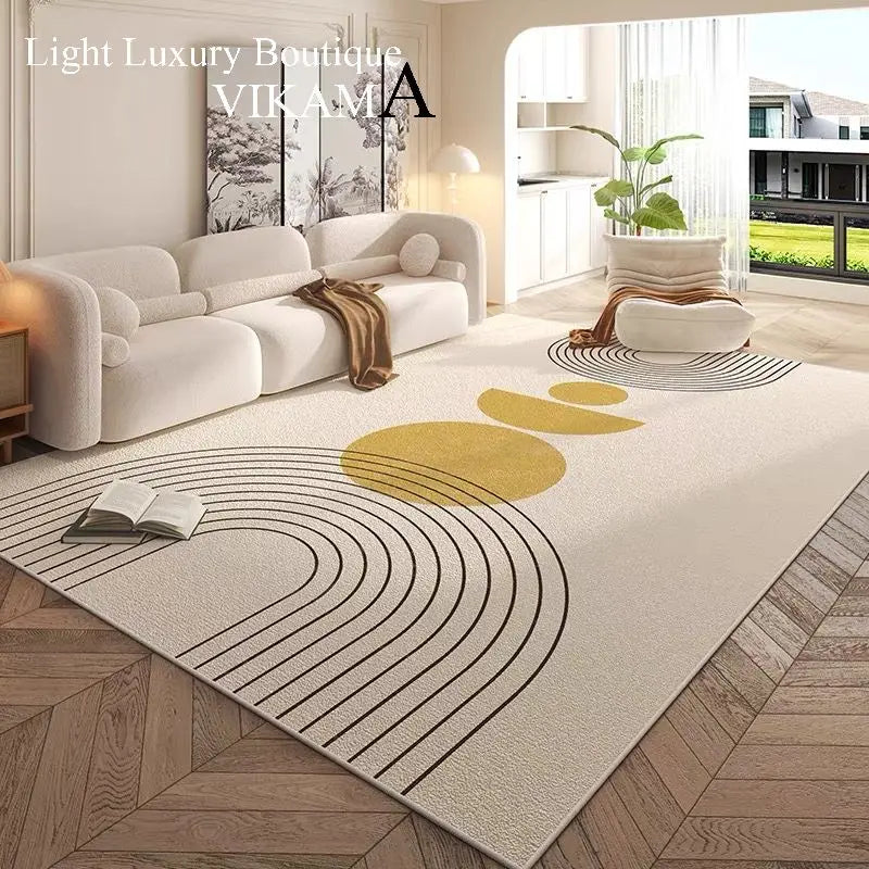 Cream Style Carpet Living Room