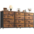 55" Dresser for Bedroom with 12 Drawers