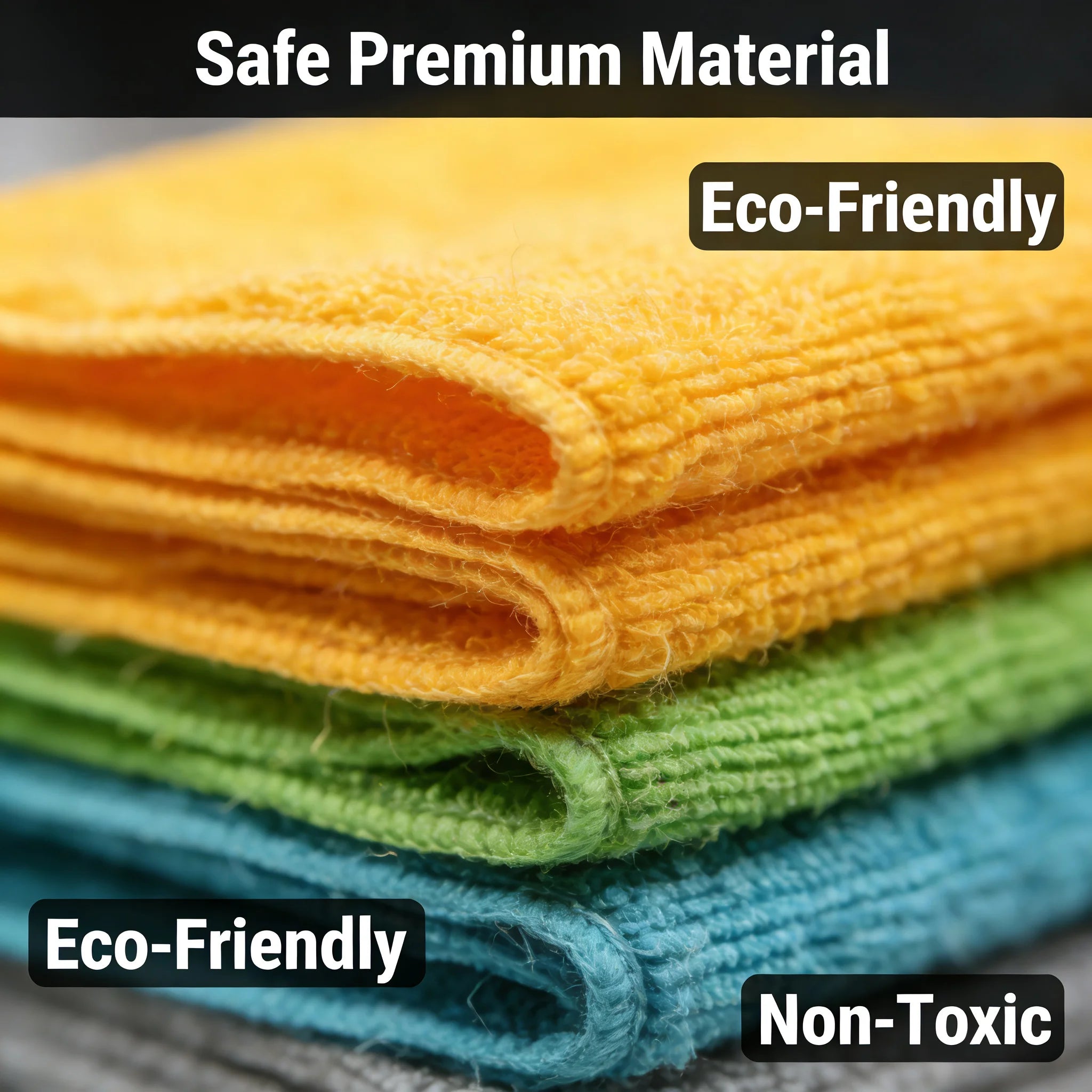10 Pack Microfiber Cleaning Cloths