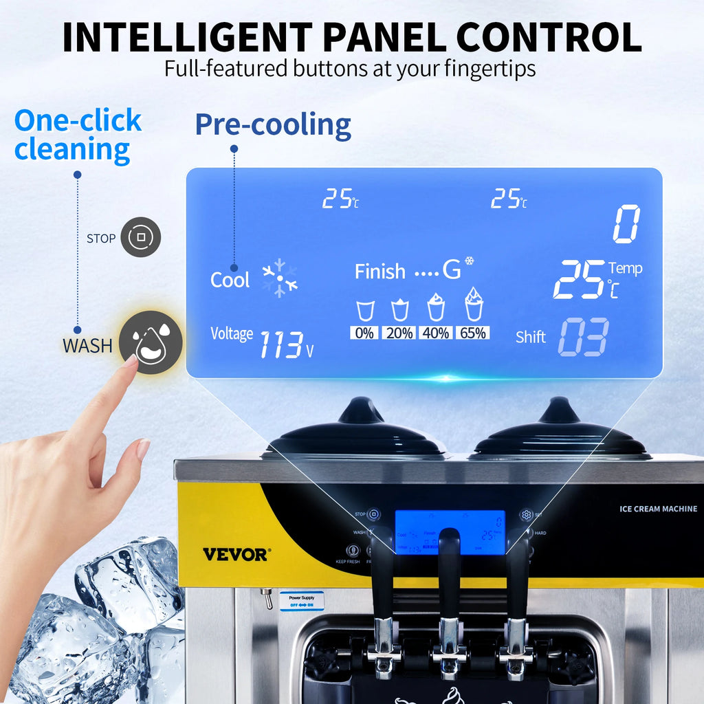 Commercial Soft Ice Cream Machine