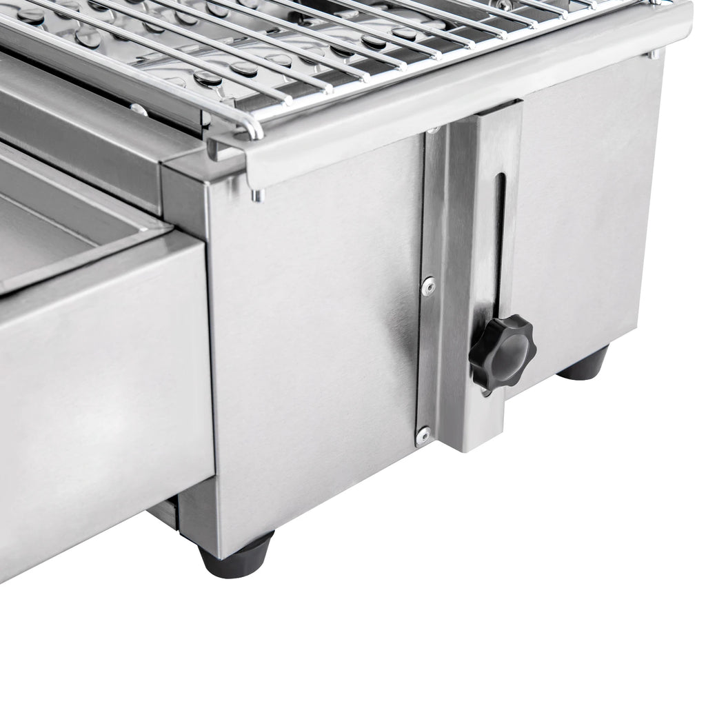 4-Burner Stainless Steel Tabletop Propane Grill