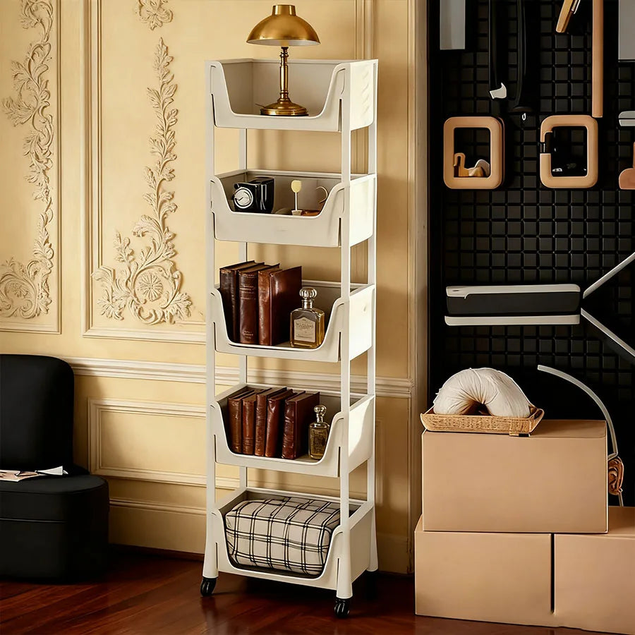 3/5-layer plastic storage rack