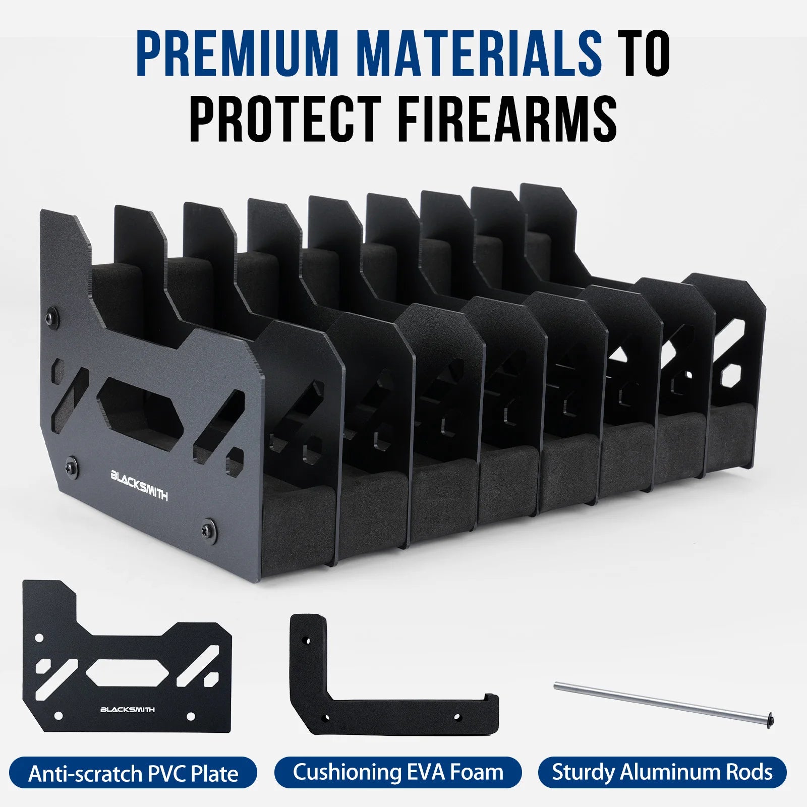 Blacksmith Pistol Holder Gun Rack