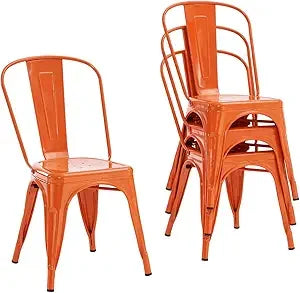 Metal Dining Chair Farmhouse Style