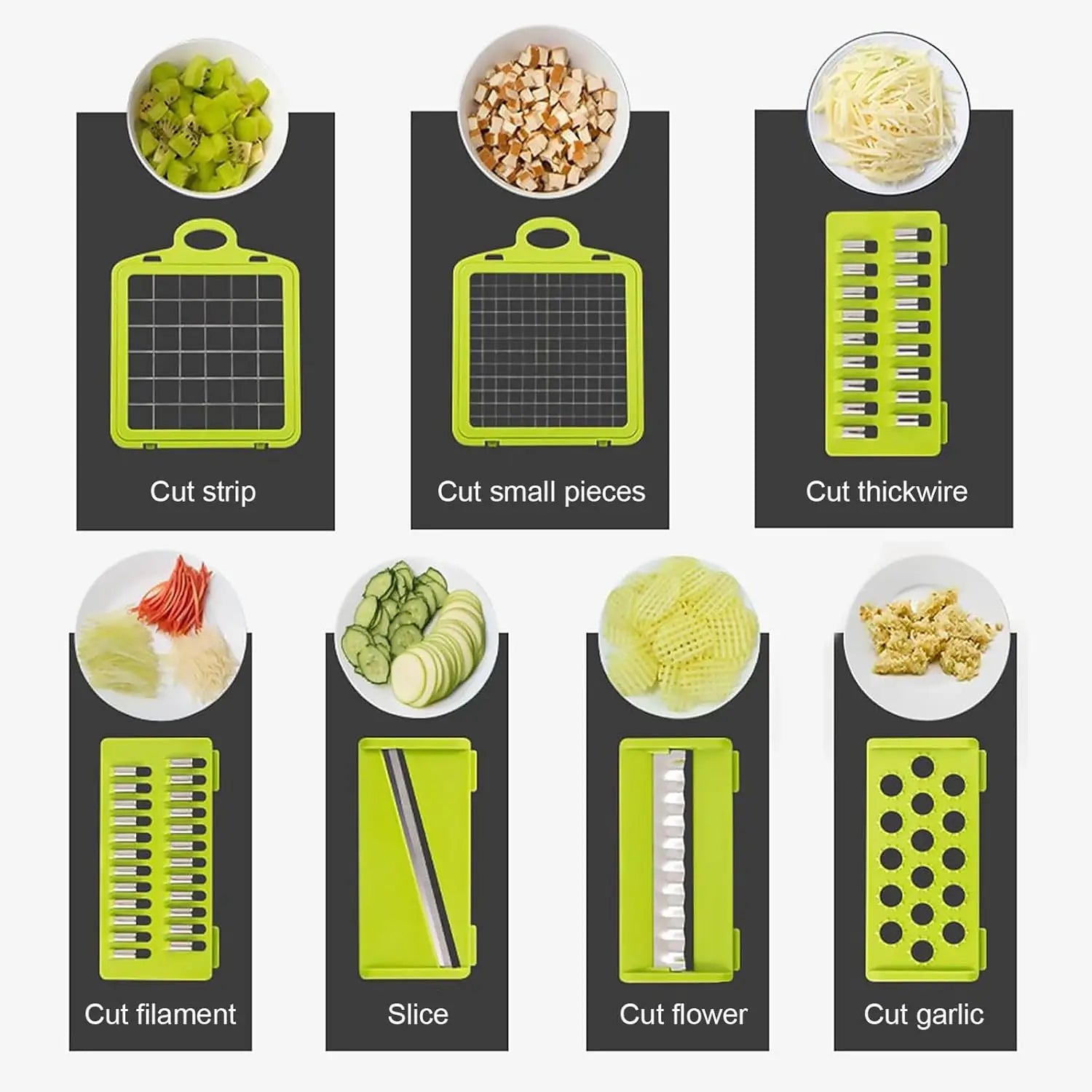 Professional Kitchen Slicer with Cleaver Blade