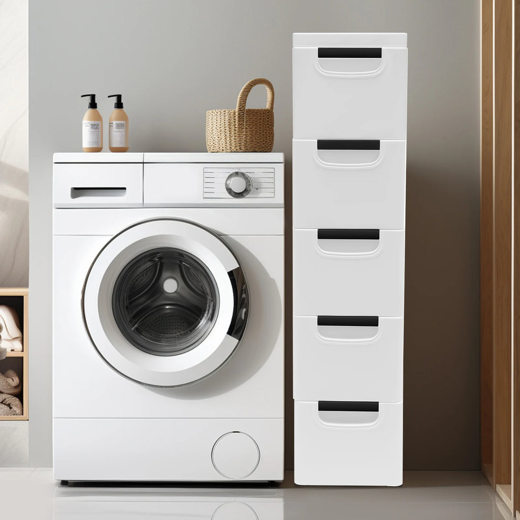 5-Drawer Rolling Storage Cabinet
