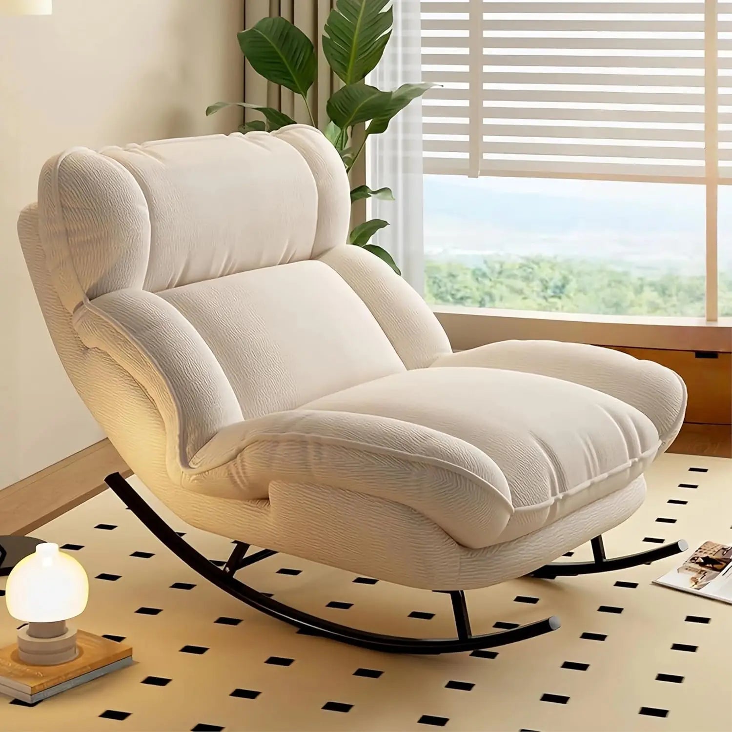 Sofa Rocking Chair Adjustable Backrest