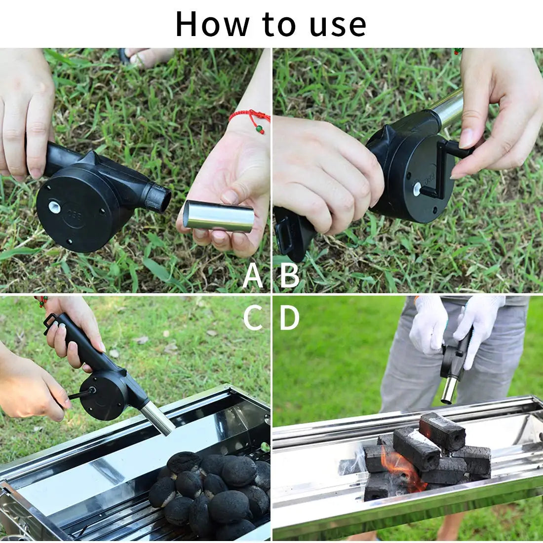 Hand-cranked Air Blower