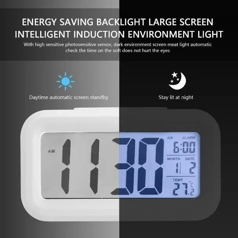 Table Clock Led Digital Alarm