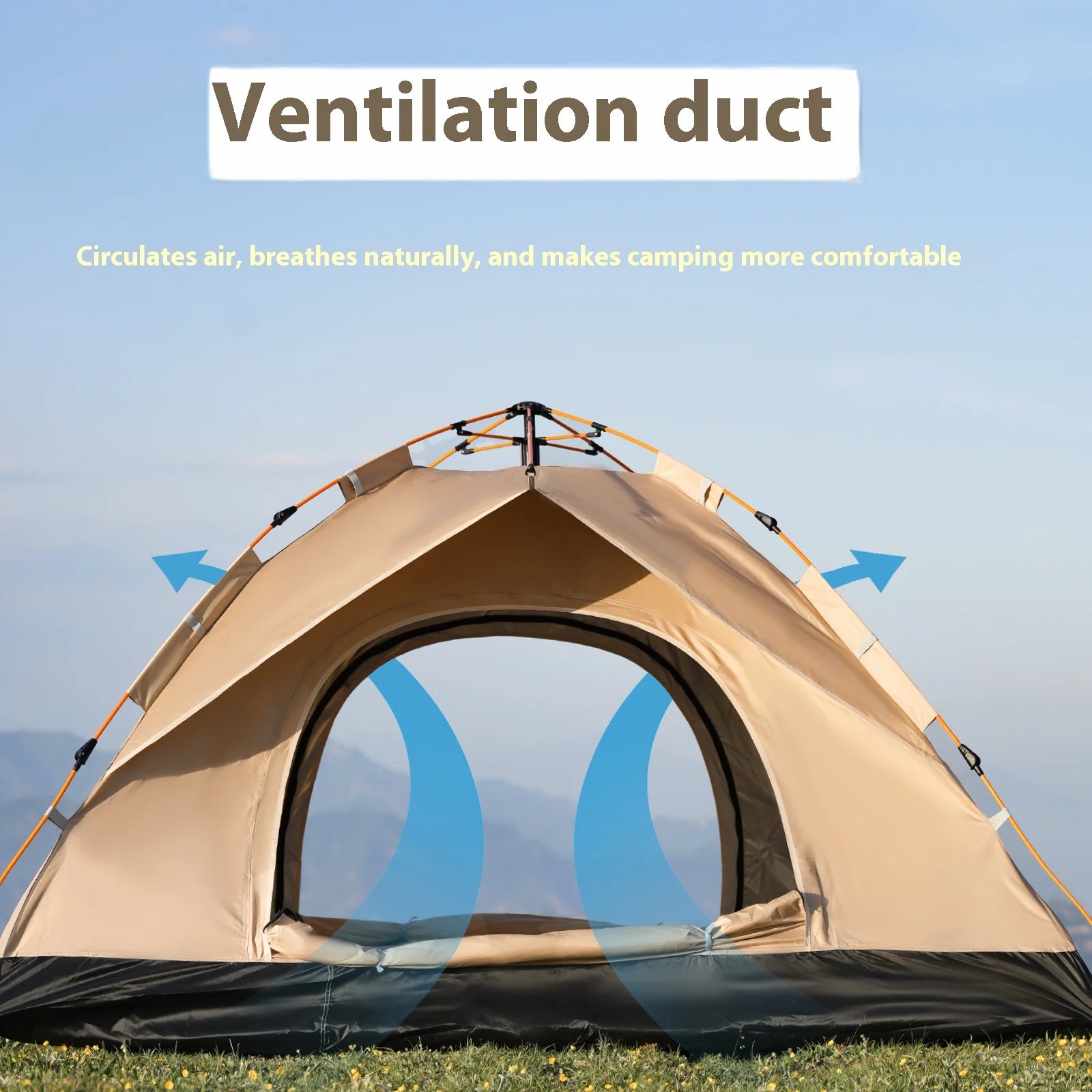 Pakicetus Instant Golden Tent