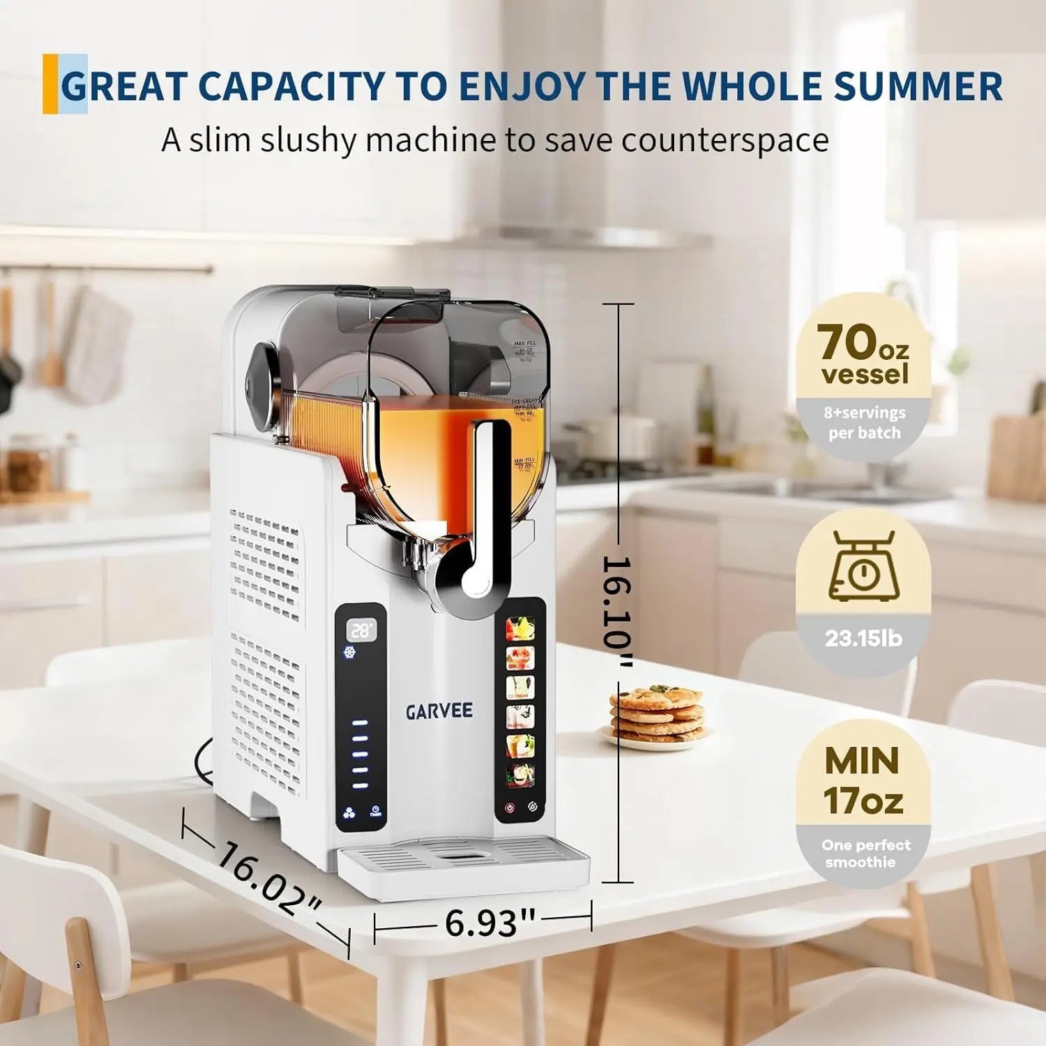 Slushie Machine for Frozen Margaritas