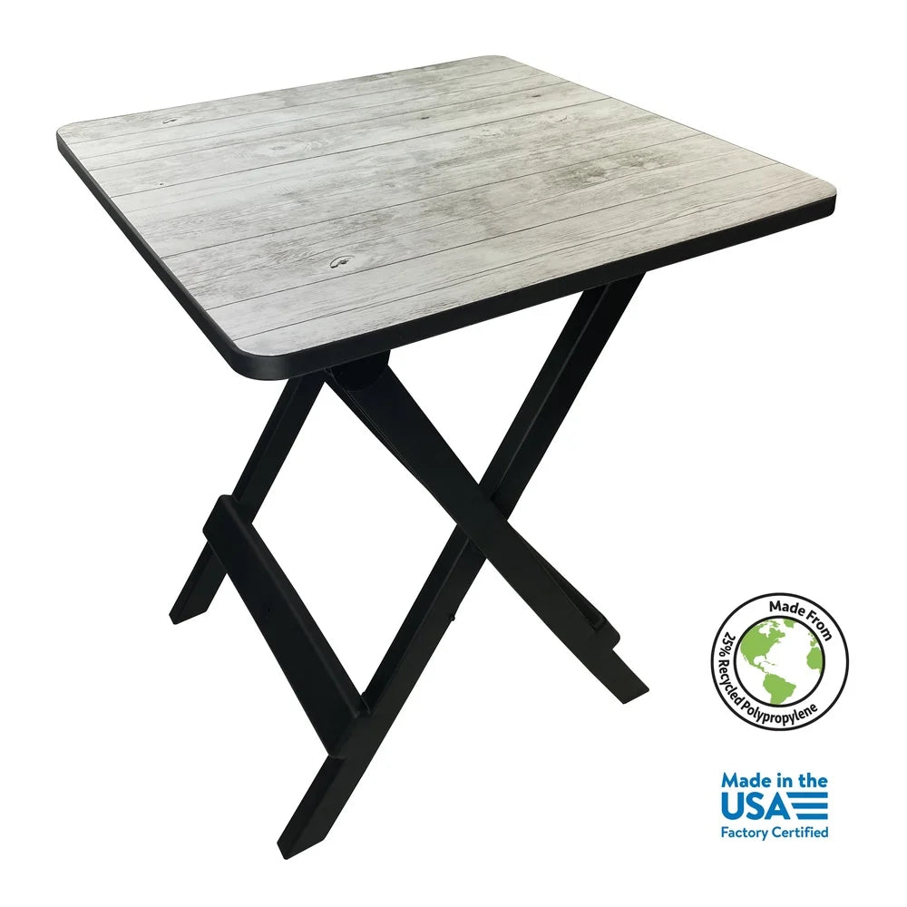 Adjustable Height Portable Folding Camp Table