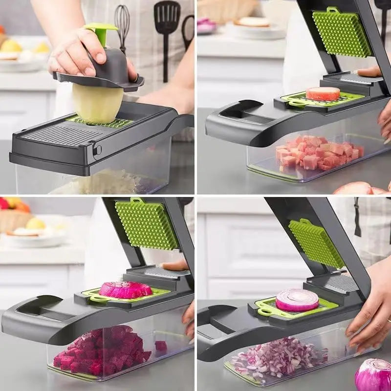 Professional Kitchen Slicer with Cleaver Blade