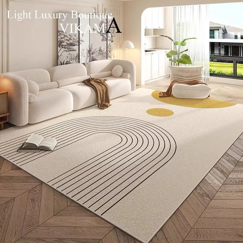 Cream Style Carpet Living Room