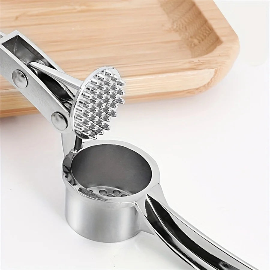 Commercial Heavy Duty Garlic Press & Multi-Tool.