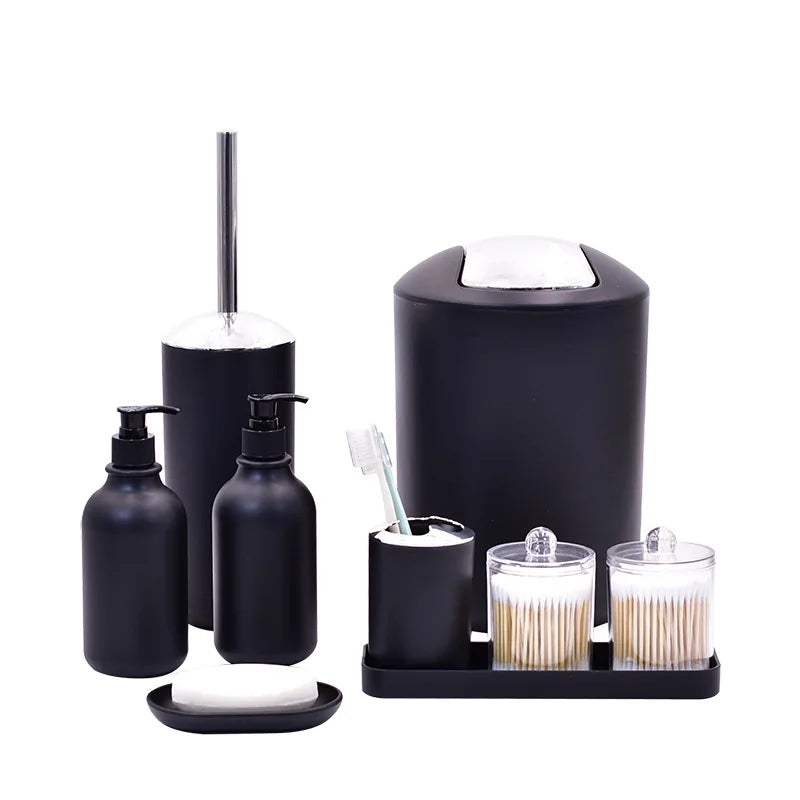 Bathroom Set 9 Piece Soap