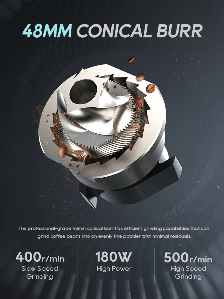 Conical Burr Electric Coffee Grinder