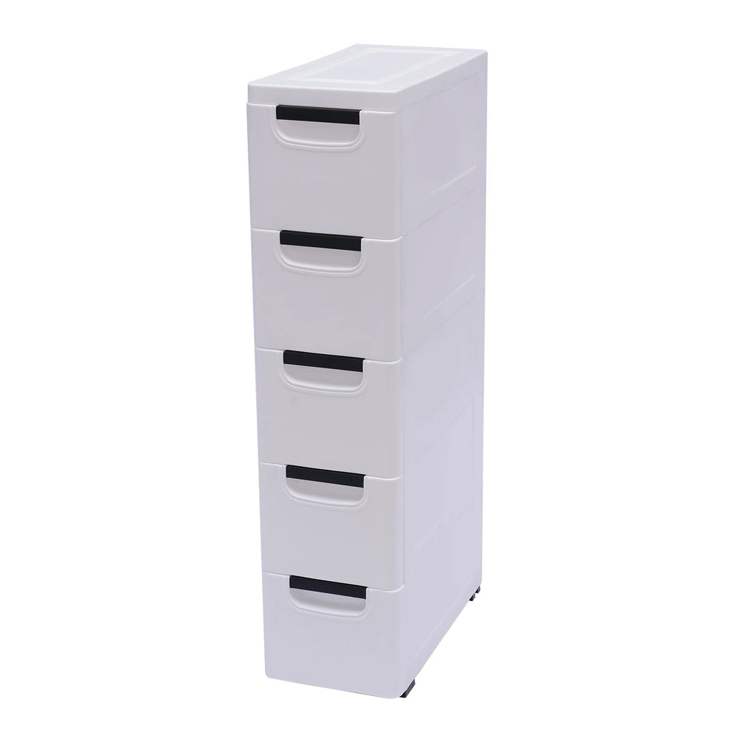 5-Drawer Rolling Storage Cabinet