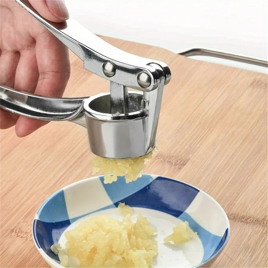 Commercial Heavy Duty Garlic Press & Multi-Tool.