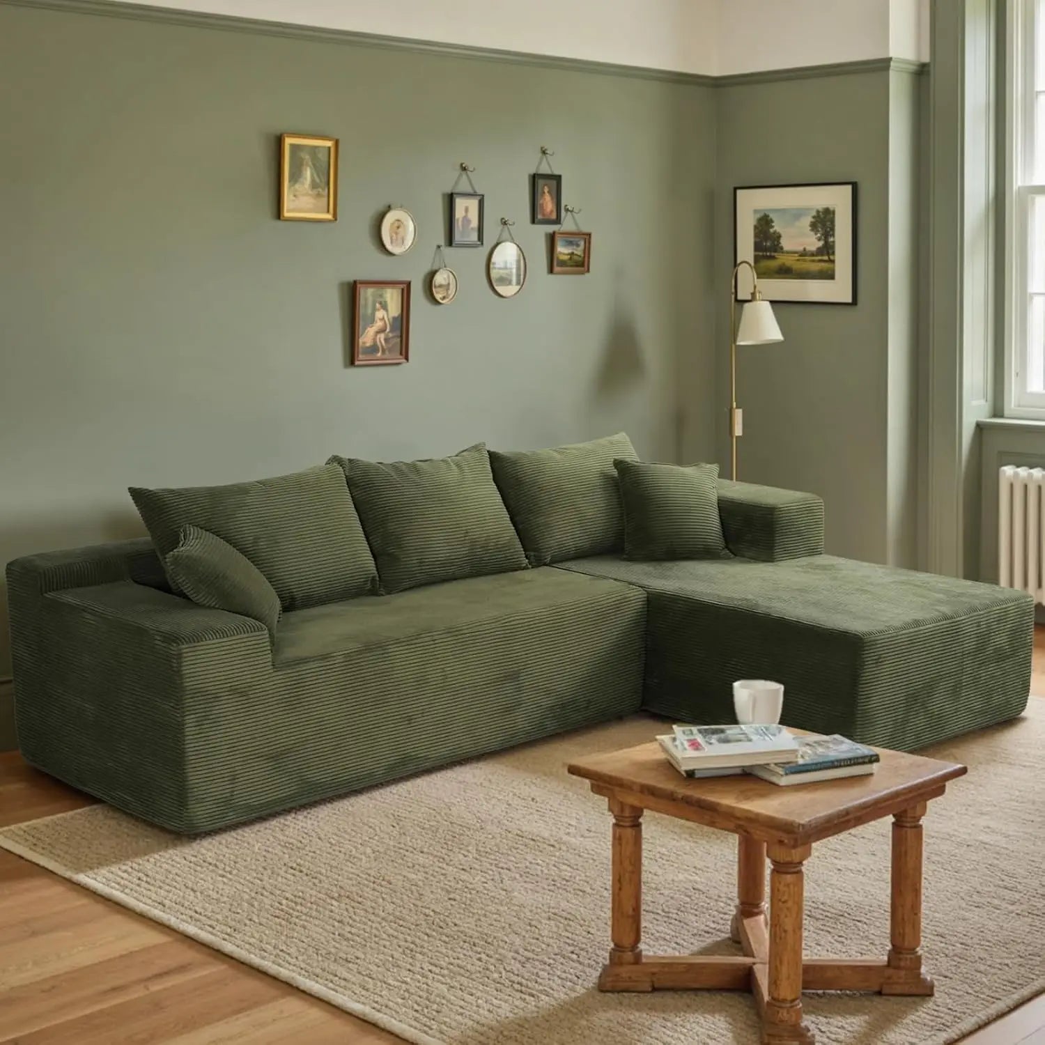 Boneless Couch for Living Room