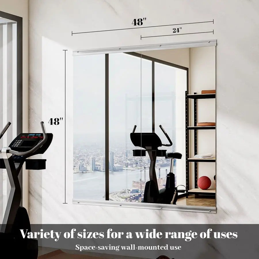 Full Length Body Mirror for Exercise, Fineness,
