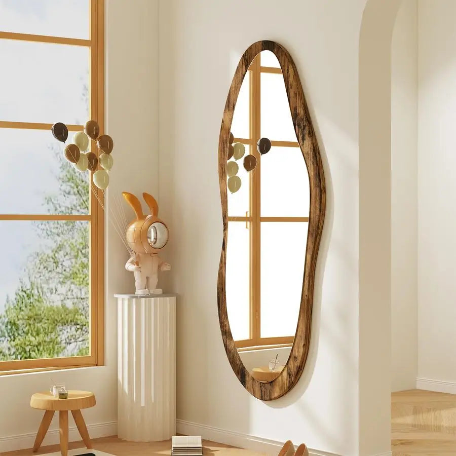 Wood Framed Mirror Full Length