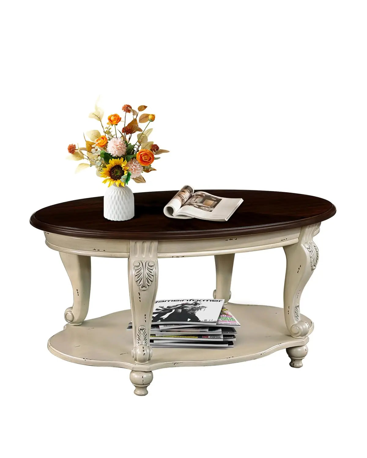 43 Inch Cherry Coffee Table