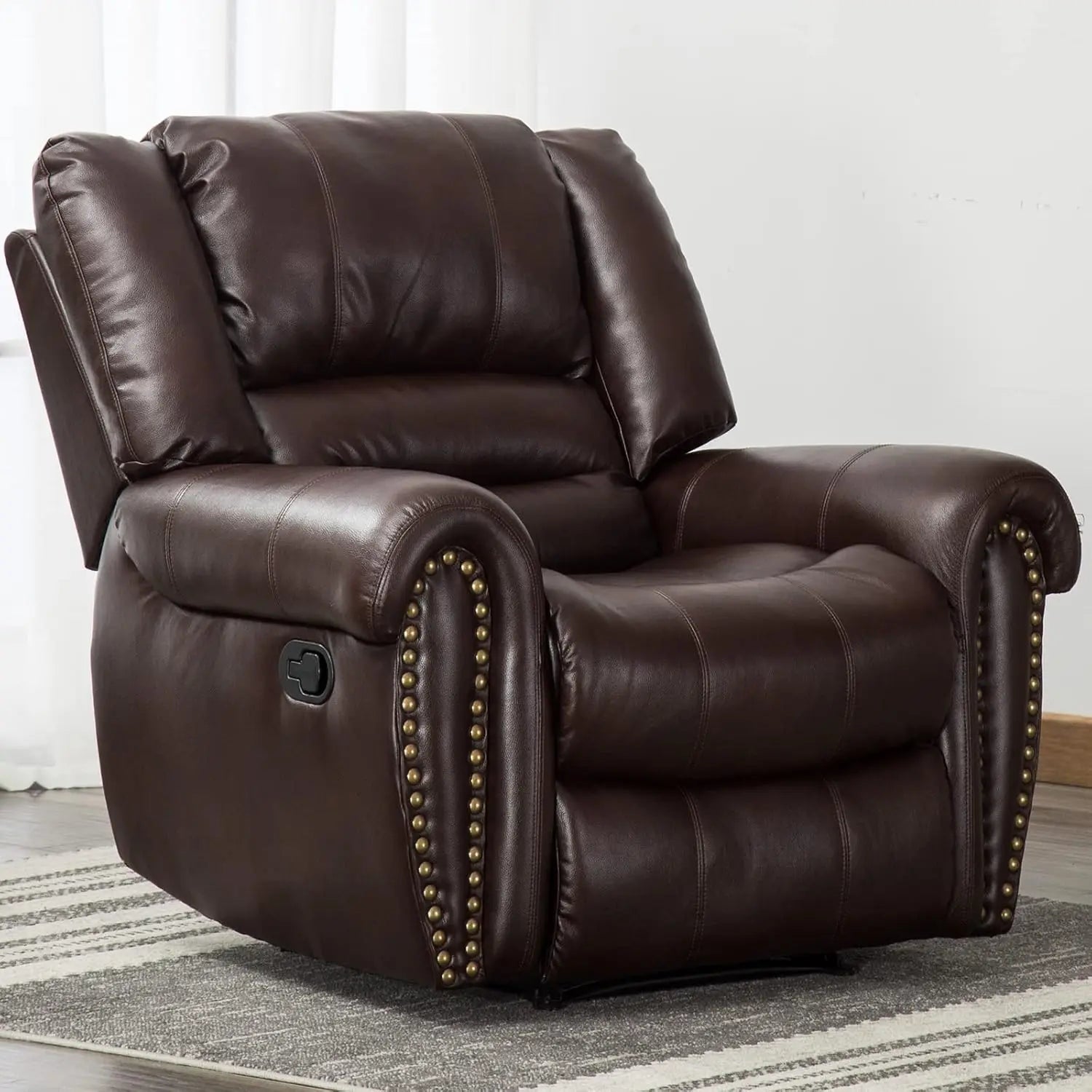 Leather Recliner Chair for Living Room