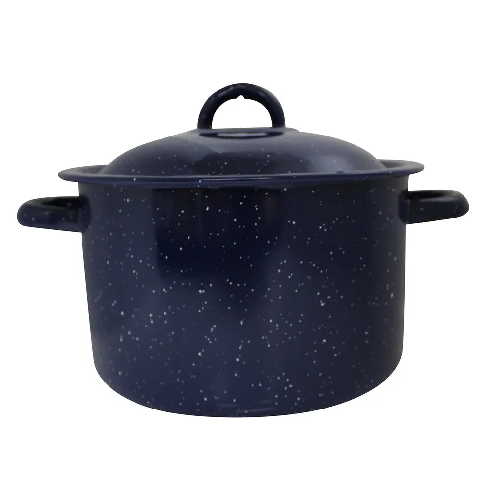 6Qt Enamel Stock Pot Heavy Duty Pot