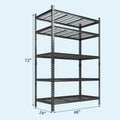 Heavy Duty 5 Tier Storage Shelves