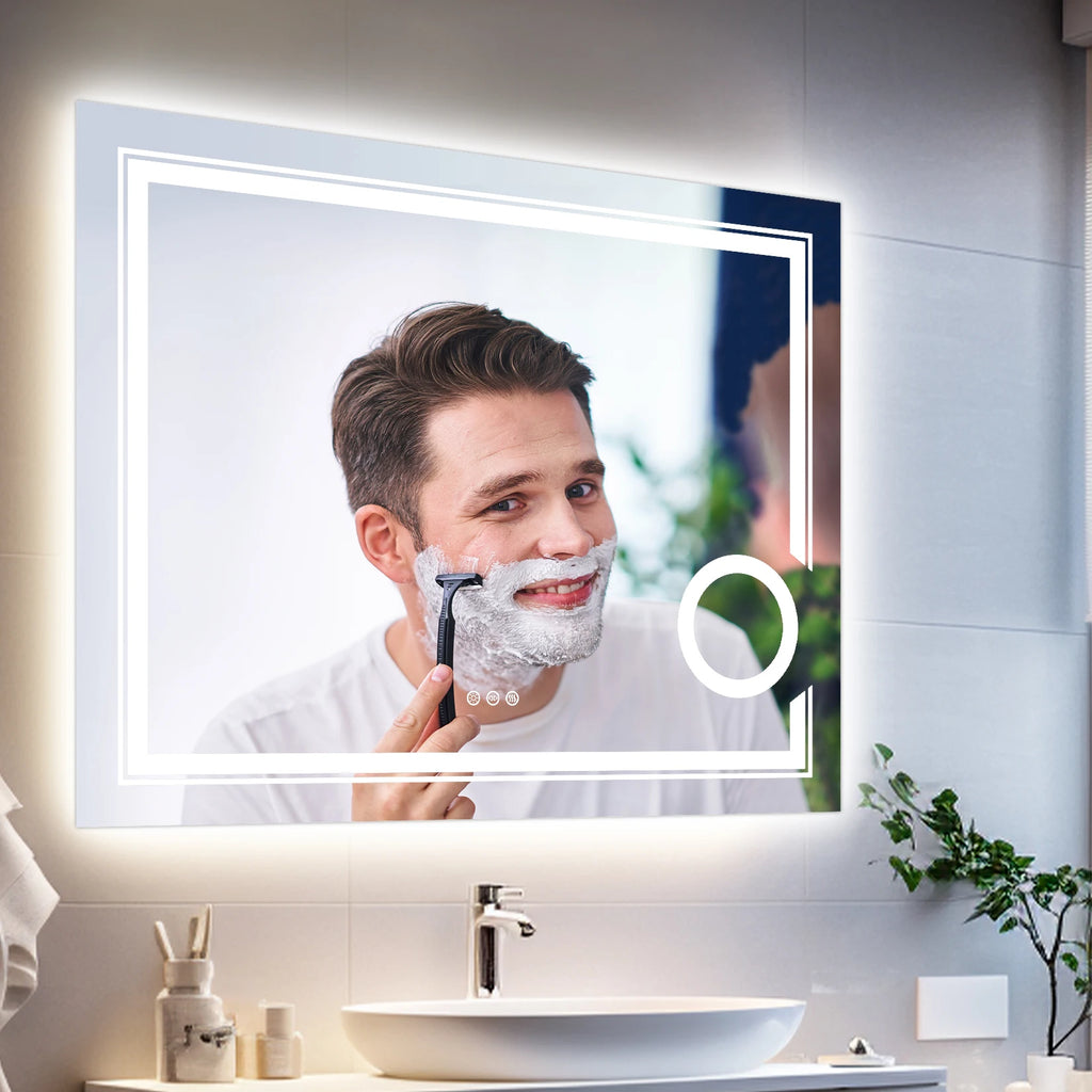 LED Lighted Smart Bathroom Mirror