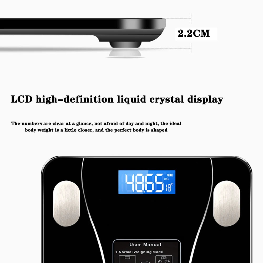 Body Scale Smart Wireless Digital Bathroom
