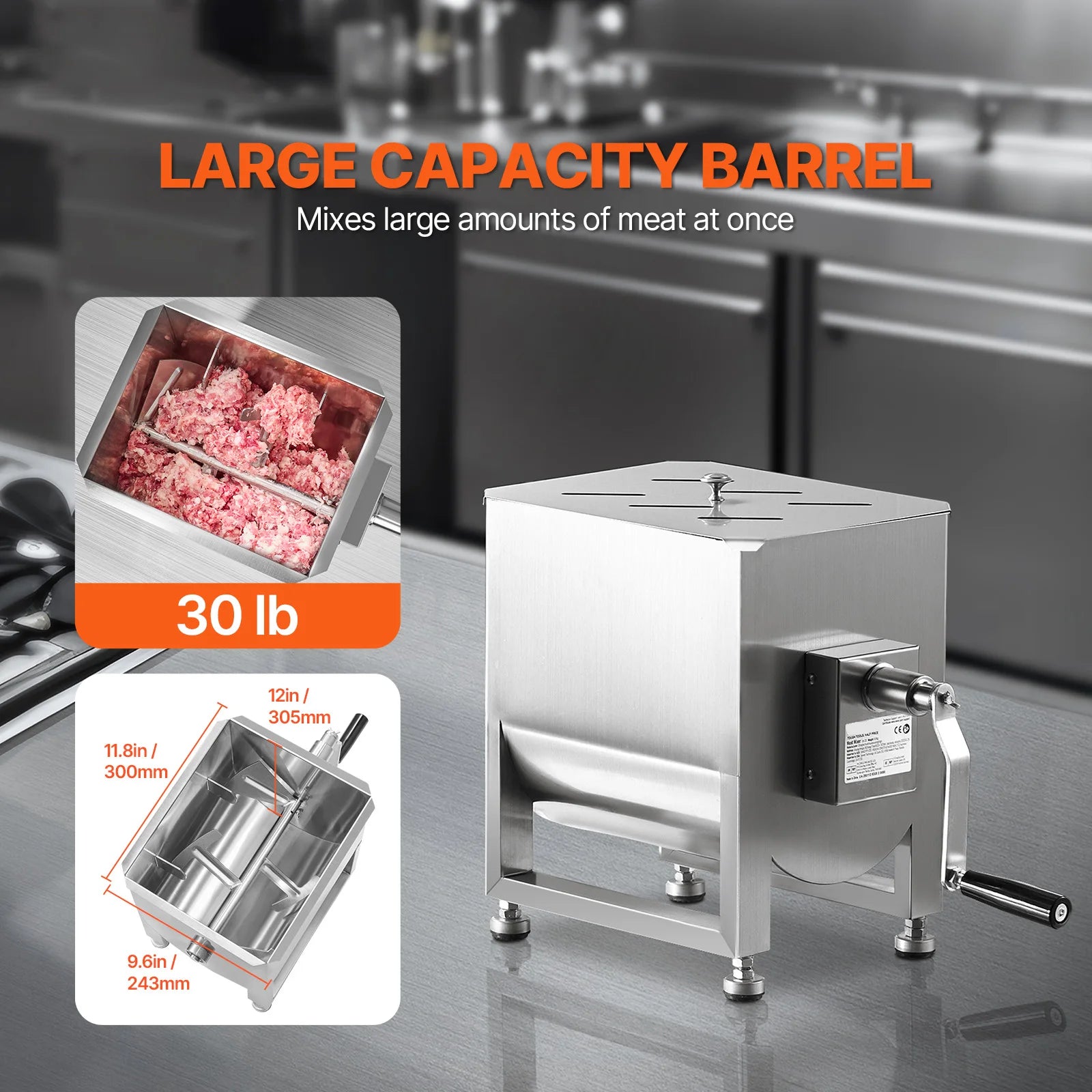 Manual Meat Meat Processor