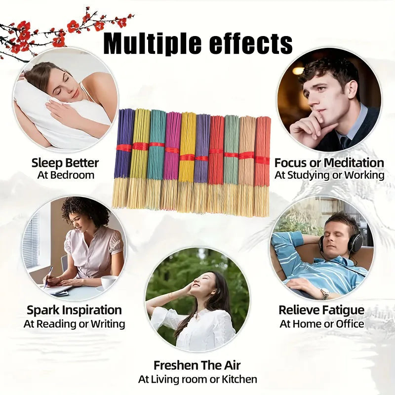 7 Sets Of Incense Sticks