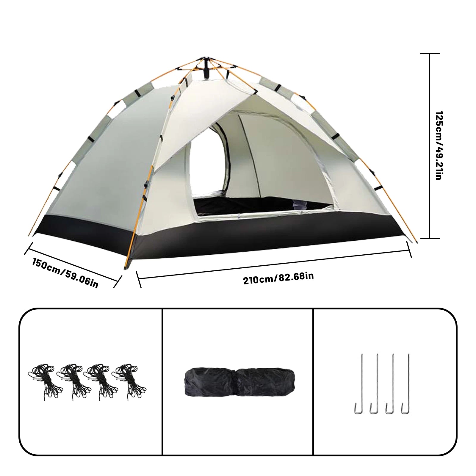 Compact Auto-Tent  All-Weather & Portable
