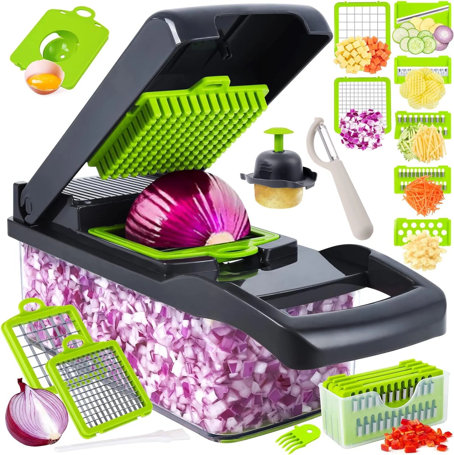 Professional Kitchen Slicer with Cleaver Blade