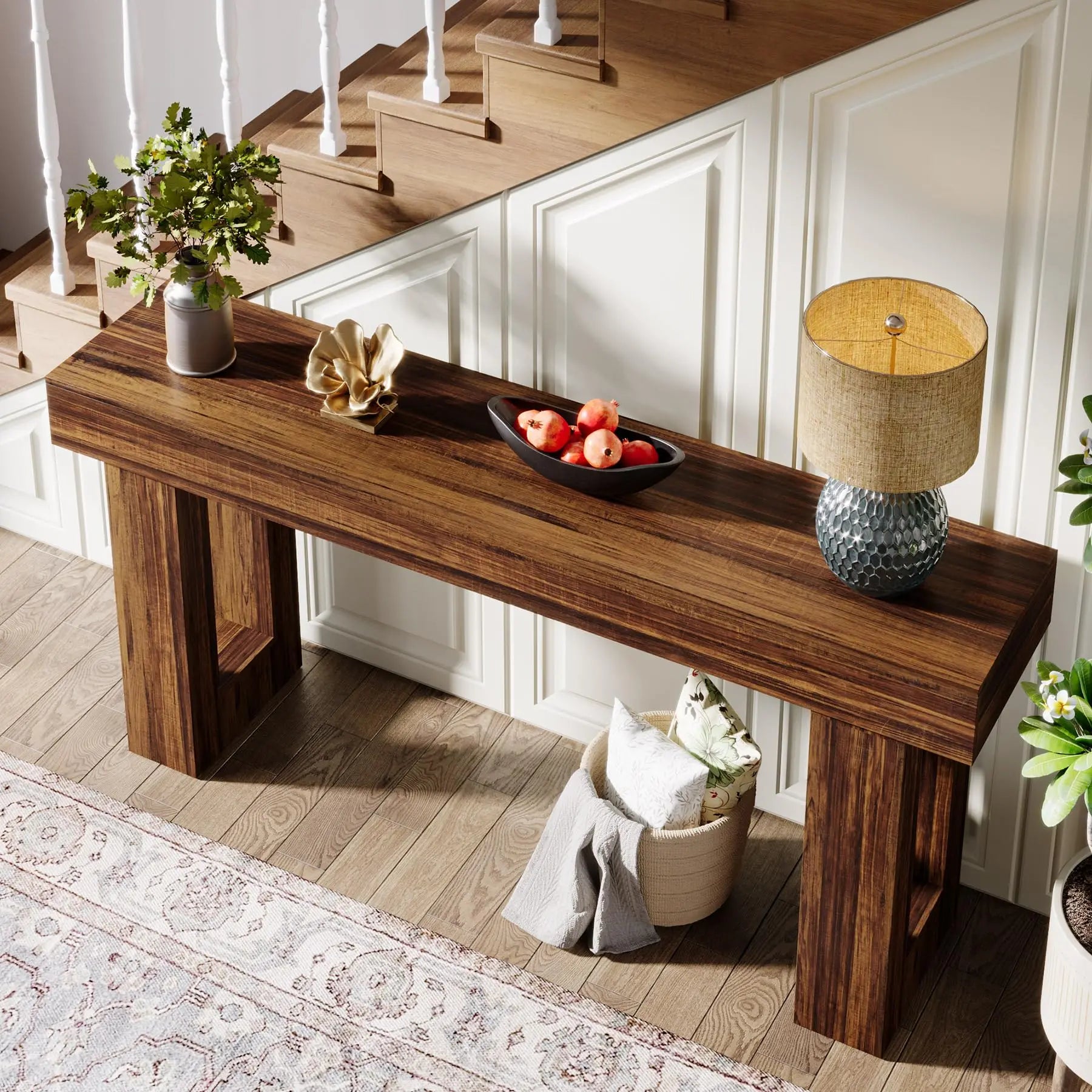 63-Inch Long Console Table