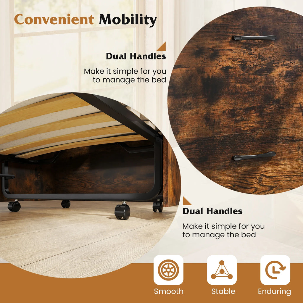 Cot Size Murphy Foldable Bed