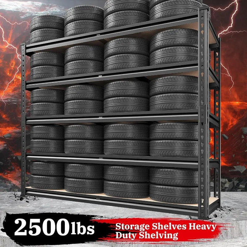 72''H Storage Shelves Heavy Duty