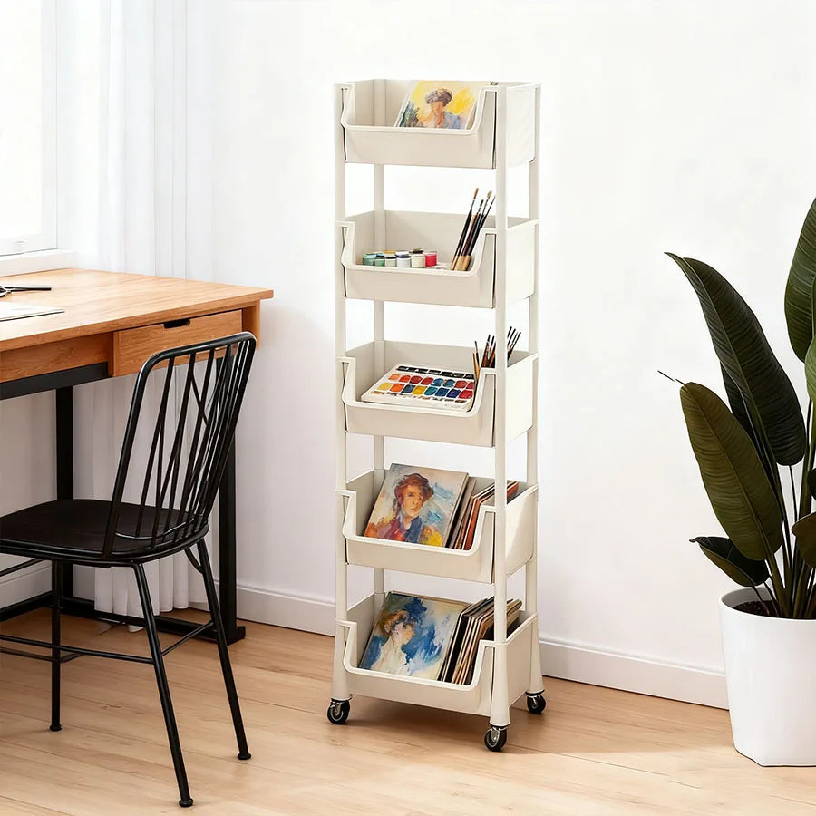 3/5-layer plastic storage rack