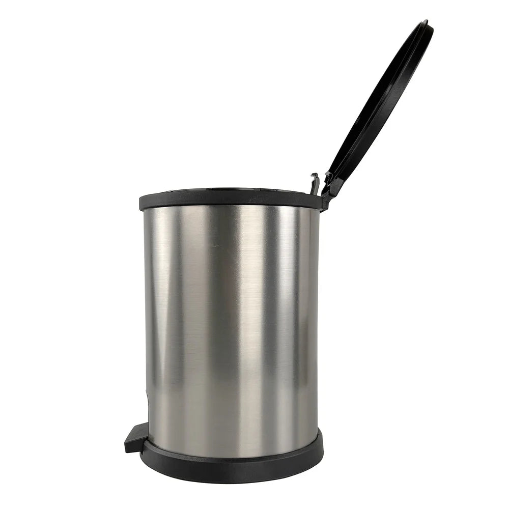 1.5 Gallon Plastic Step Trash Can Touchless