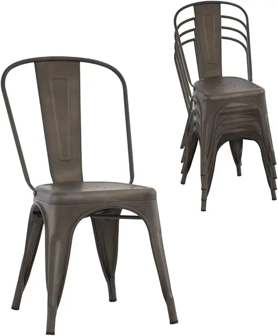 Metal Dining Chair Farmhouse Style