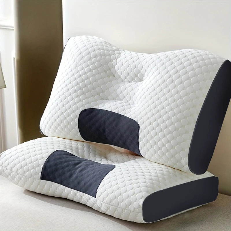 2pcs Massage Neck Pillows Adjustable Ergonomic