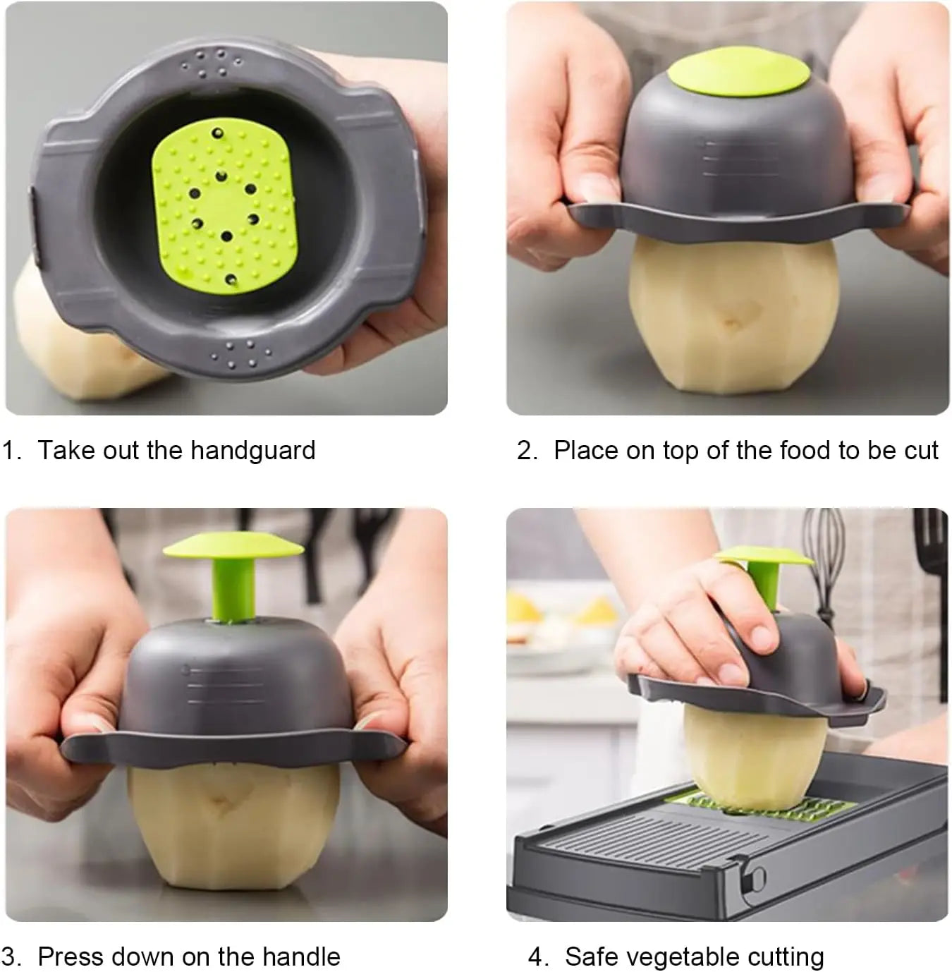 Professional Kitchen Slicer with Cleaver Blade